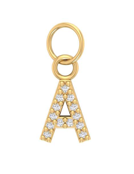 ZŁOTY WISIOREK LITERKA A PR. 585