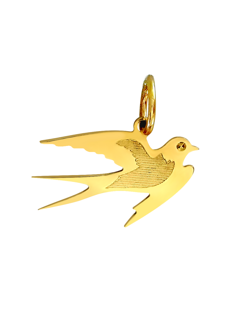 Wisiorek JASKÓŁKA ze złota próby 585