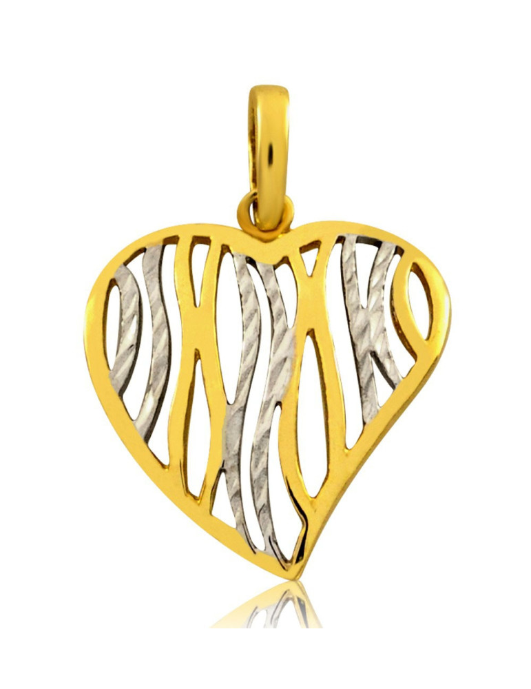 ZŁOTY WISIOREK AŻUROWE SERDUSZKO PR. 333