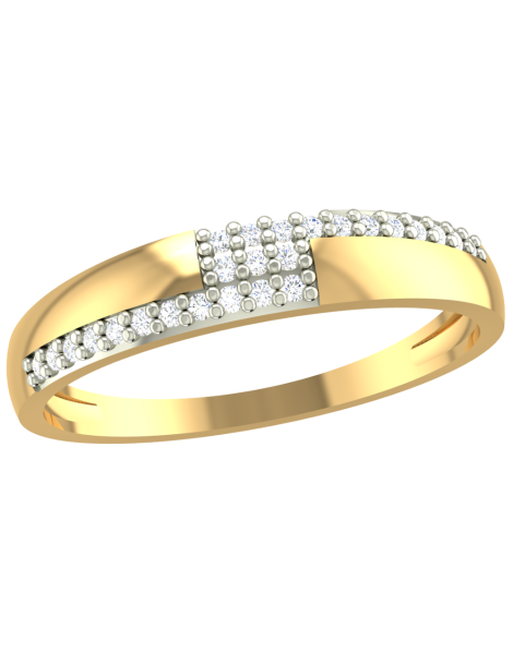 ZŁOTY PIERŚCIONEK ZARĘCZYNOWY PR. 333