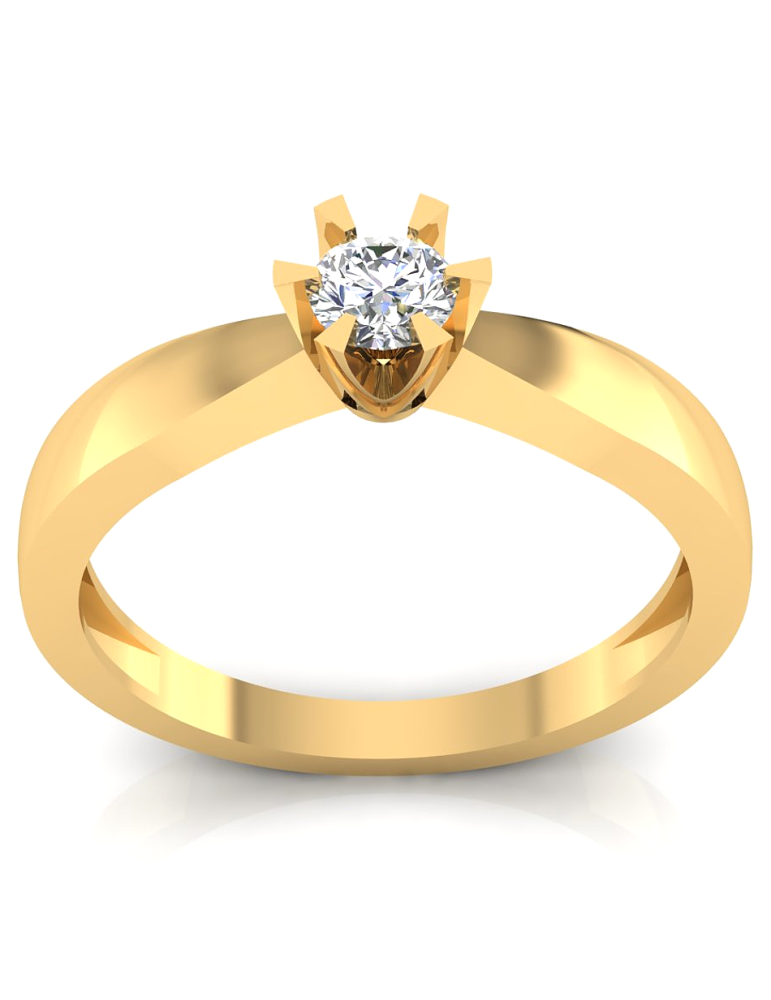 ZŁOTY PIERŚCIONEK ZARĘCZYNOWY PR. 333