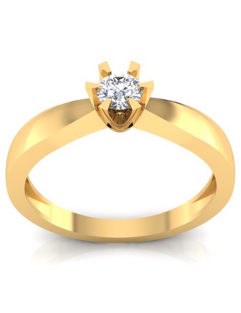 ZŁOTY PIERŚCIONEK ZARĘCZYNOWY PR. 333