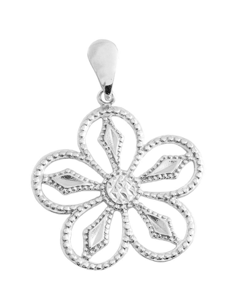 SREBRNY WISIOREK KWIATEK PR. 925