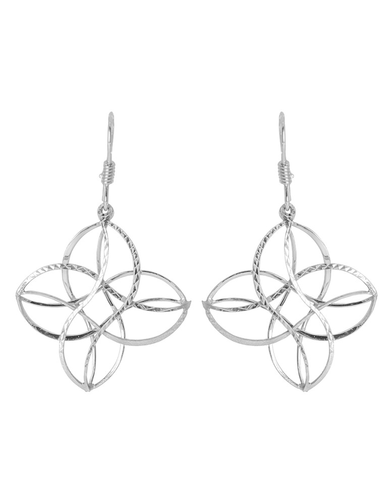 SREBRNE KOLCZYKI PRZESTRZENNE NA BIGLU PR. 925