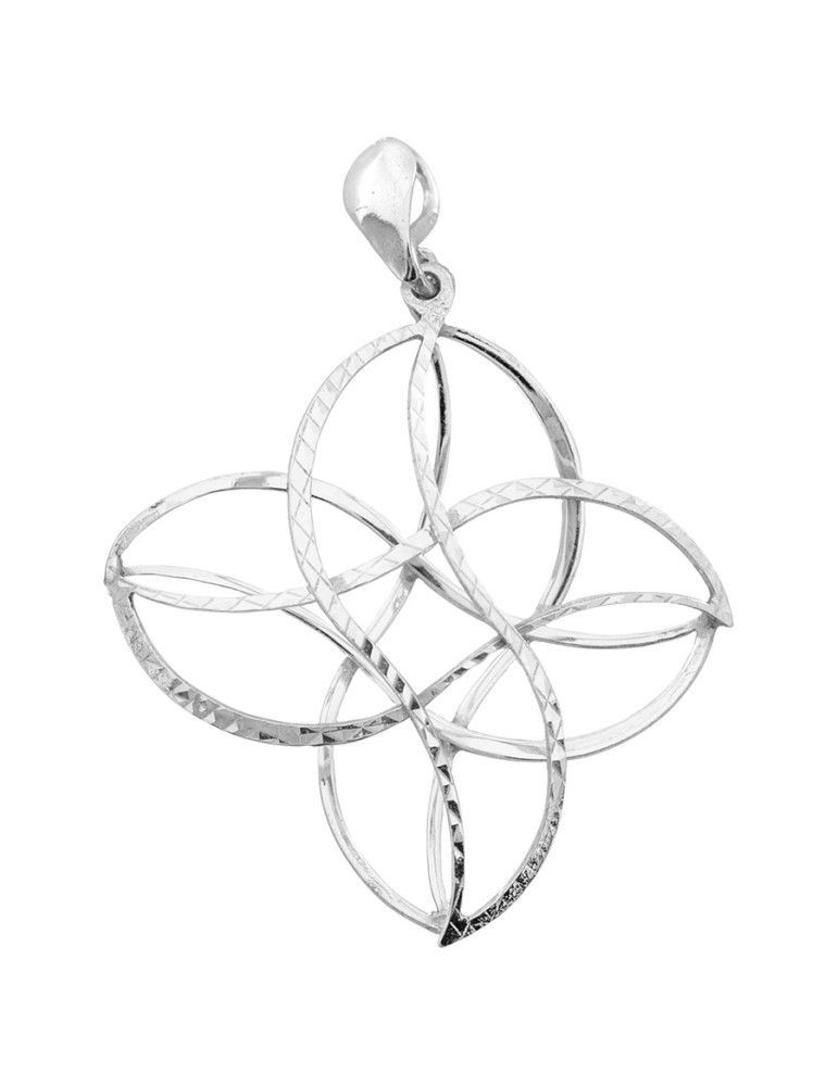 SREBRNY PRZESTRZENNY WISIOREK PR. 925