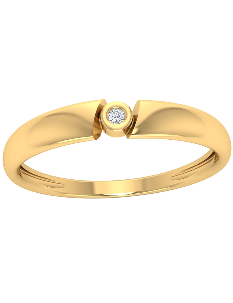 ZŁOTY PIERŚCIONEK Z CYRKONIĄ OZDOBNY PR. 333