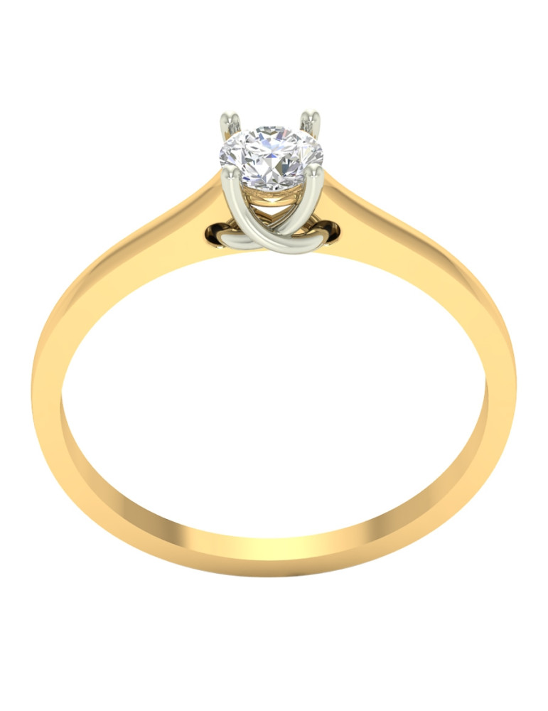 ZŁOTY PIERŚCIONEK ZARĘCZYNOWY PR. 333