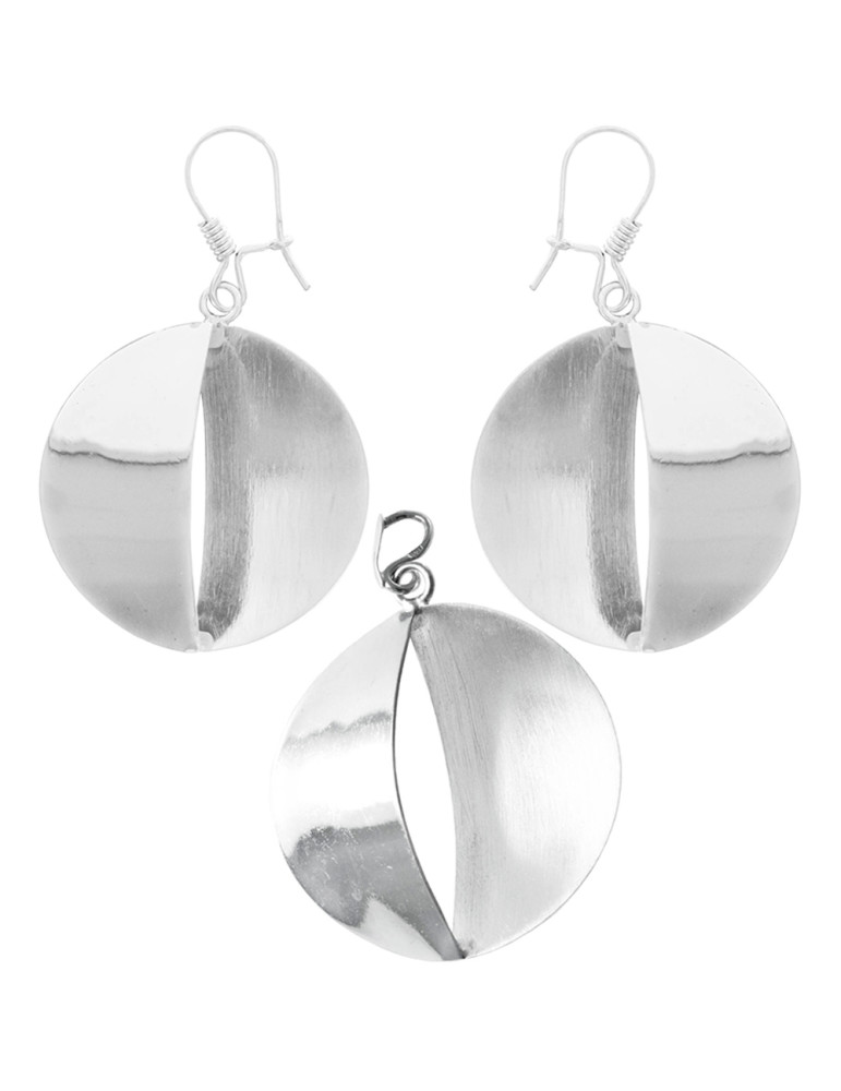 SREBRNY KOMPLET KOŁA PR. 925