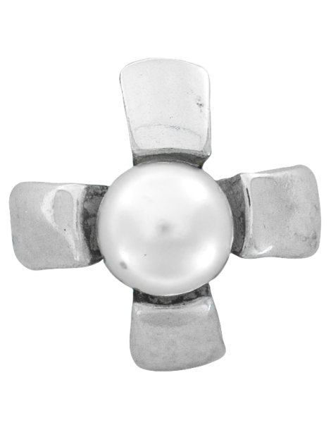 SREBRNY KOMPLET Z PERŁAMI PR. 925