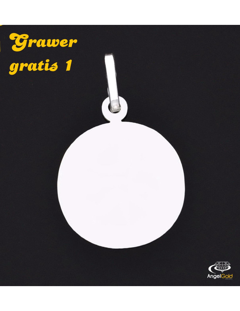 SREBRNY WISIOREK KÓŁKO KOŁO PR. 925 + GRAWER GRATIS!