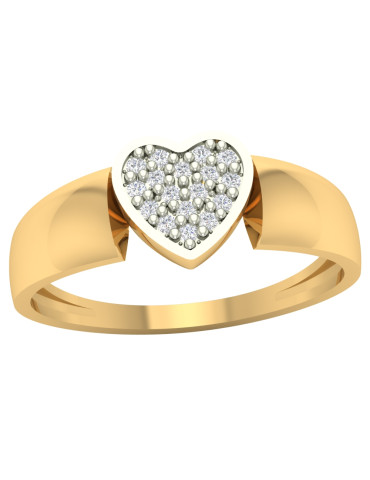 ZŁOTY PIERŚCIONEK SERDUSZKO PR. 585