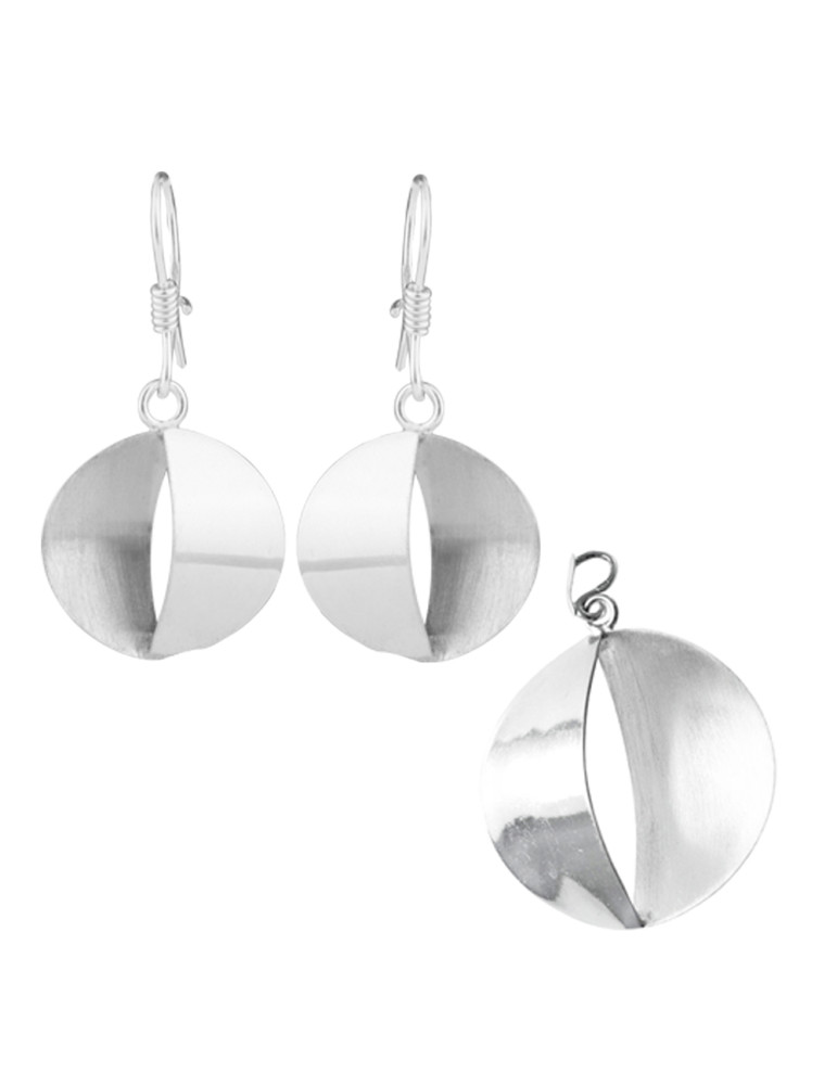 SREBRNY KOMPLET MOTYLKI Z CYRKONIAMI PR. 925