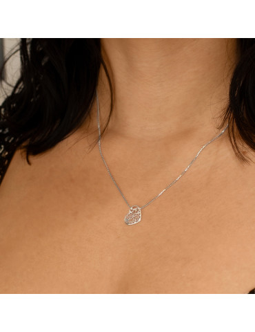 SREBRNY NASZYJNIK GWIAZD AŻUROWE SERDUSZKO CELEBRYTKA PR. 925