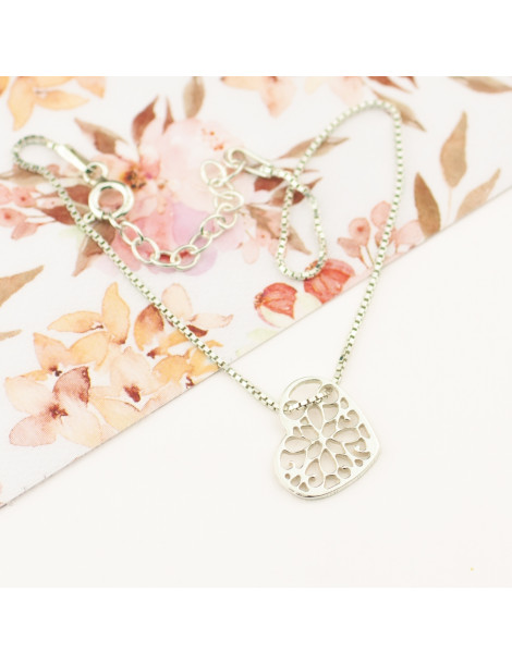 SREBRNA BRANSOLETKA CELEBRYTKA AŻUROWE SERDUSZKO PR.925