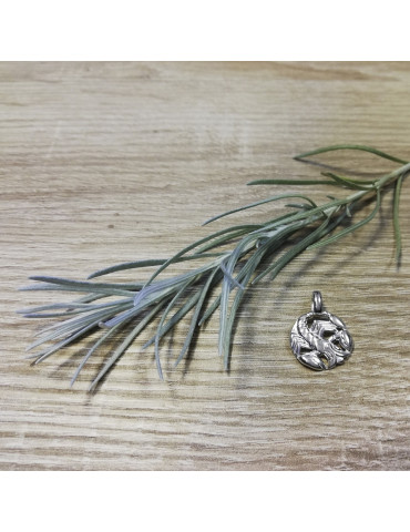 SREBRNY WISIOREK ZNAK ZODIAKU SKORPION