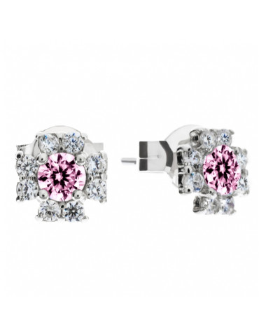 SREBRNE KOLCZYKI KWIATKI PR. 925