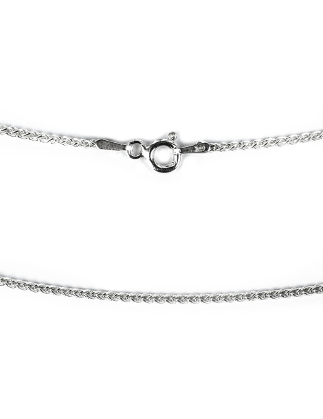 SREBRNY ŁAŃCUSZEK KŁOS SPIGA 50CM PR. 925