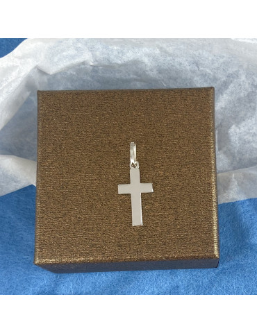 SREBRNY KRZYŻYK GŁADKI PR. 925 + GRAWER GRATIS!