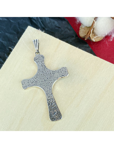 SREBRNY KRZYŻYK GŁOWA JEZUSA PR. 925