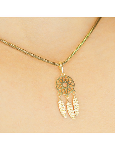 ZŁOTY KOMPLET ŁAPACZE SNÓW PR. 585