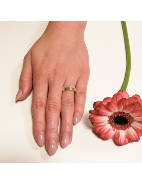 ZŁOTY PIERŚCIONEK ZARĘCZYNOWY PR. 333