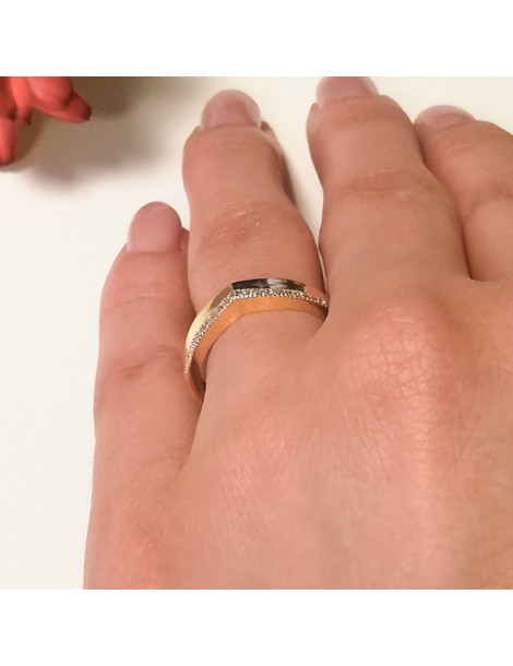 ZŁOTY PIERŚCIONEK ZARĘCZYNOWY PR. 333