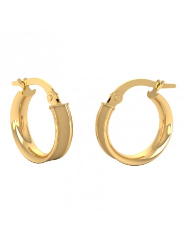 KOLCZYKI KOŁA ZE ZŁOTA...