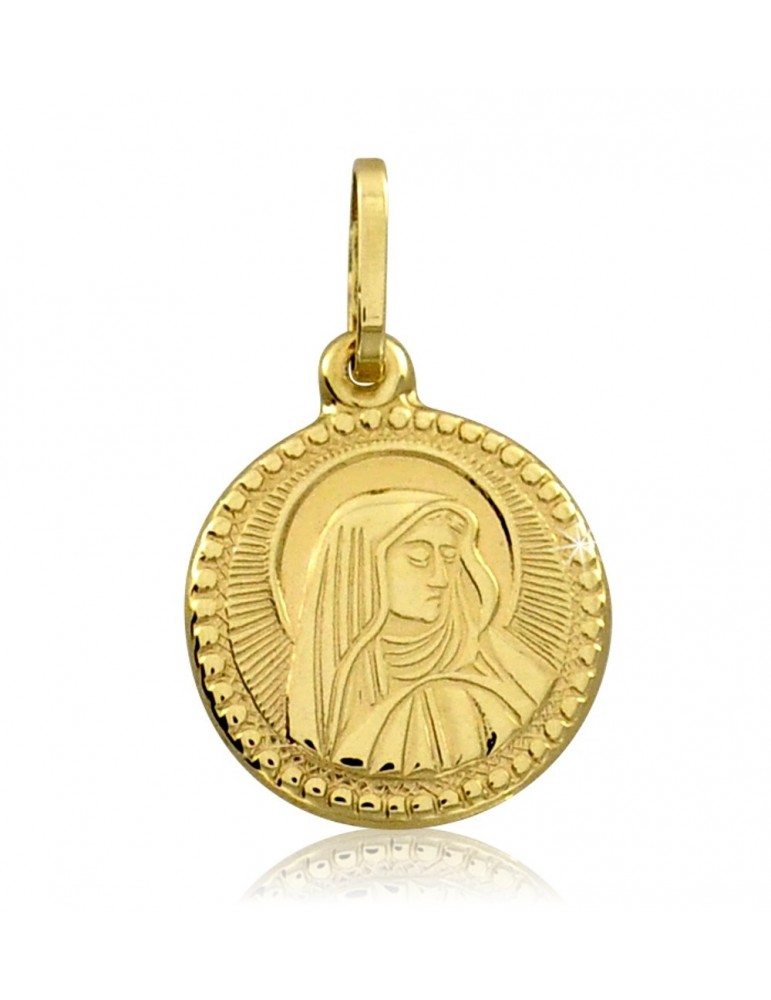 ZŁOTY MEDALIK MATKA BOSKA BOLESNA PR. 333