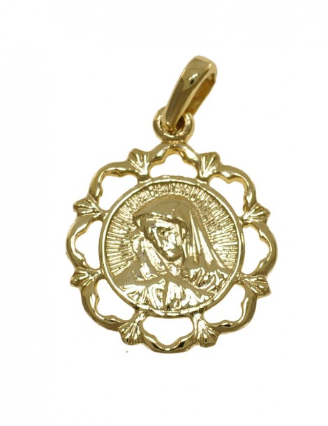 ZŁOTY MEDALIK Z MATKĄ BOSKĄ PRÓBA 585