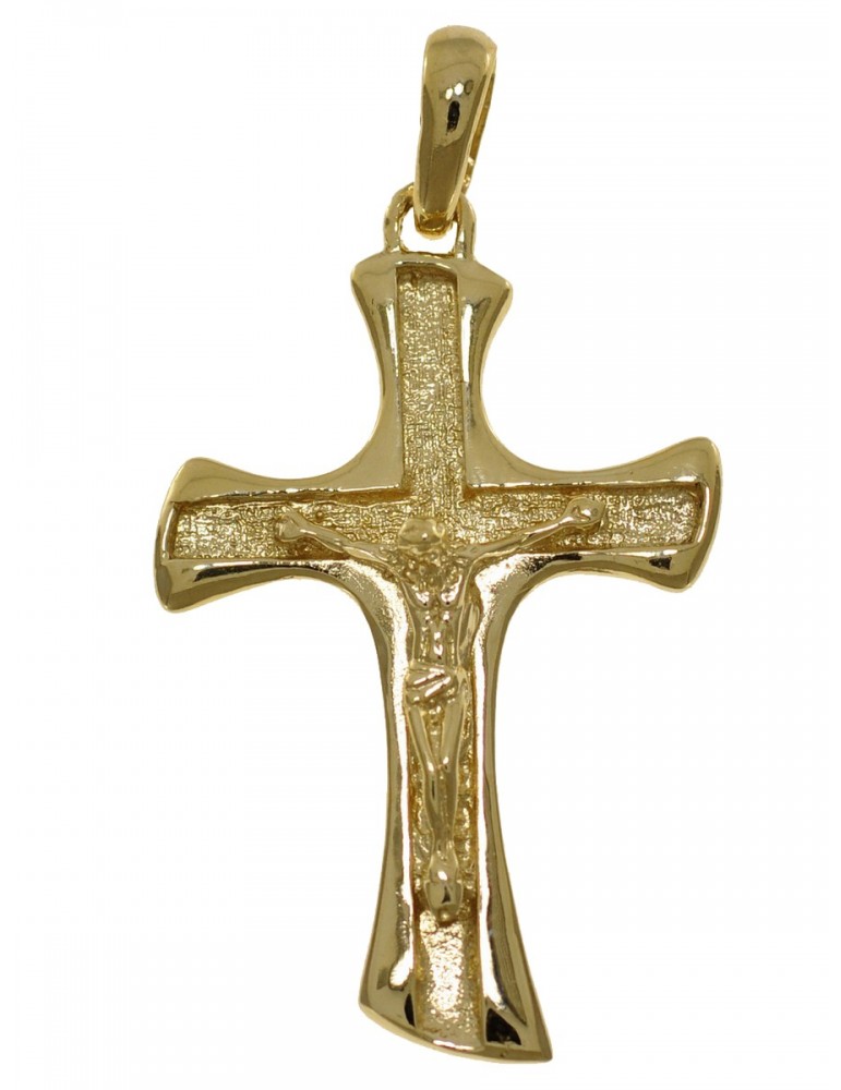 ZŁOTY KRZYŻYK Z JEZUSEM CHRYSTUSEM PR. 585