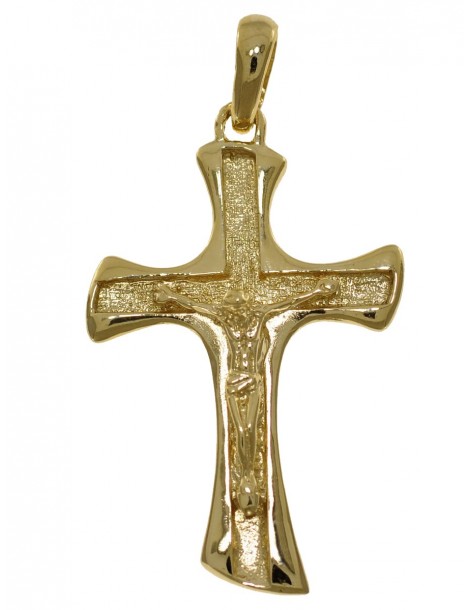 ZŁOTY KRZYŻYK Z JEZUSEM CHRYSTUSEM PR. 585