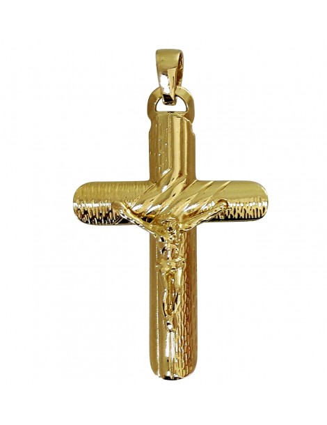 OKAZAŁY I EFEKTOWNY KRZYŻYK Z WIZERUNKIEM PANA JEZUSA.