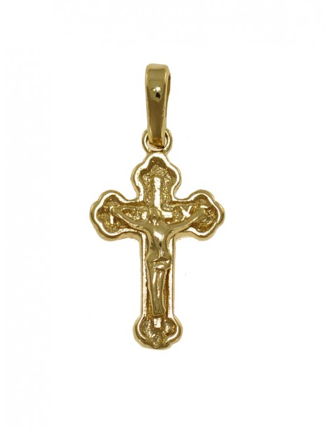 ZŁOTY KRZYŻYK Z UKRZYŻOWANYM JEZUSEM PR. 585