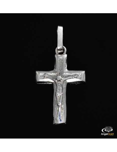 SREBRNY KRZYŻ Z JEZUSEM CHRYSTUSEM PR. 925