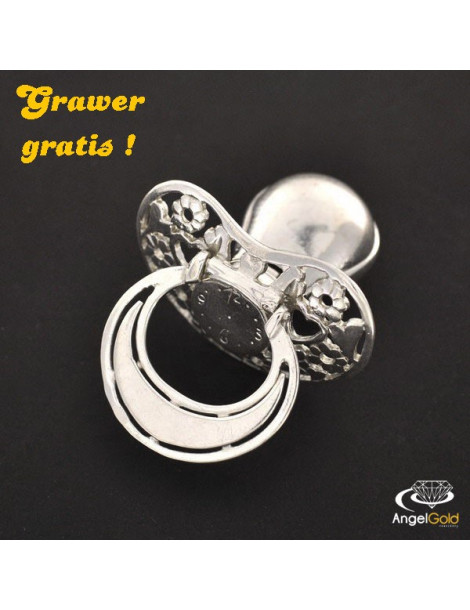 SREBRNA SMOCZEK NA CHRZEST DZIECKA PR. 925 + GRAWER GRATIS!