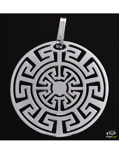 SREBRNY WISIOREK WZÓR GRECKI PR. 925