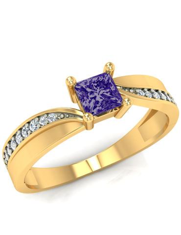 ZŁOTY PIERŚCIONEK...