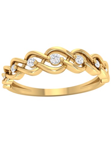 PIERŚCIONEK Z ŻÓŁTEGO ZŁOTA...