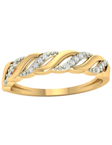 PIERŚCIONEK Z ŻÓŁTEGO ZŁOTA...