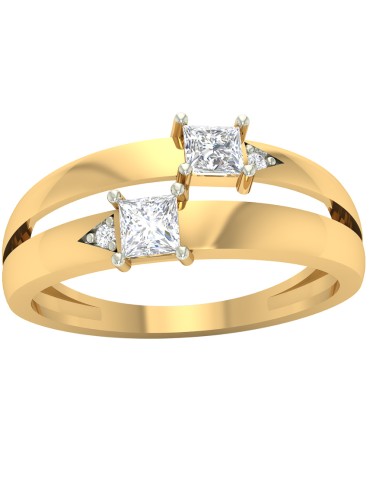 PIERŚCIONEK Z ŻÓŁTEGO ZŁOTA...