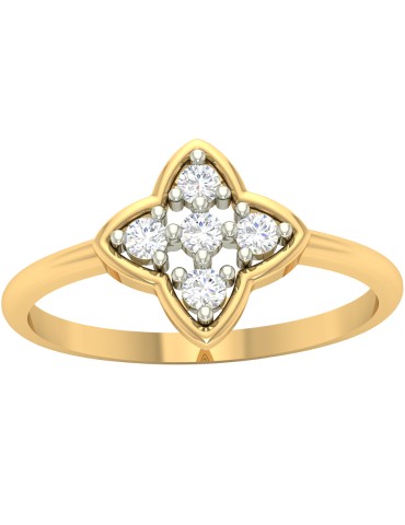 ZŁOTY PIERŚCIONEK 585 Z...