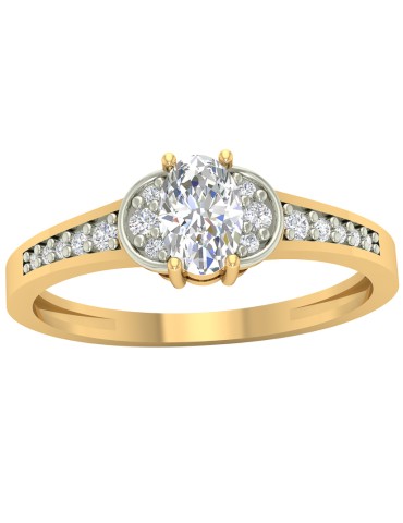 ZŁOTY PIERŚCIONEK 585 Z...