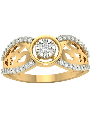 ZŁOTY PIERŚCIONEK OKRĄG...