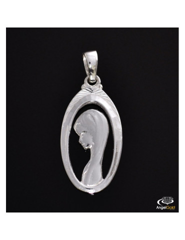 SREBRNY WISIOREK DZIEWCZYNKA PR. 925