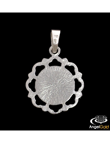 SREBRNY MEDALIK Z MATKĄ BOSKĄ PR. 925 