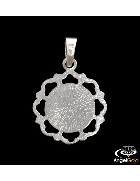 SREBRNY MEDALIK Z MATKĄ BOSKĄ PR. 925 