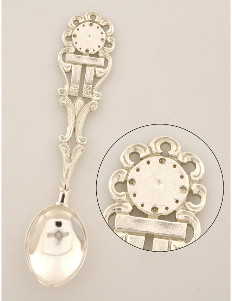 SREBRNA ŁYŻECZKA NA CHRZEST DZIECKA PR. 925 + GRAWER GRATIS!