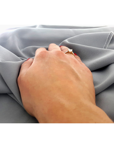 ZŁOTY PIERŚCIONEK ZARĘCZYNOWY PR. 585