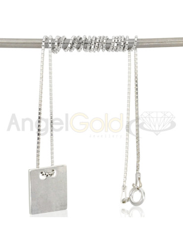 SREBRNY KOMPLET CELEBRYTKI KWADRATY PR. 925 + GRAWER GRATIS!