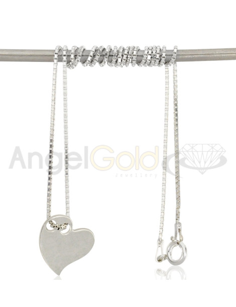 SREBRNY NASZYJNIK GWIAZD SERDUSZKO SERCE CELEBRYTKA PR. 925 + GRAWER